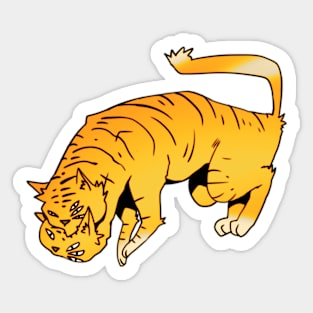 Gemini Tiger Sticker